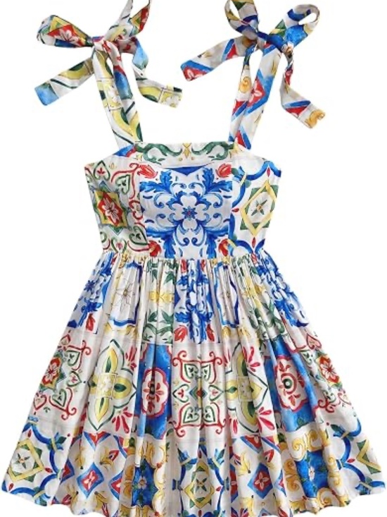 Dresses & Skirts - Women's Summer Tie Shoulder Cami Dress size 12